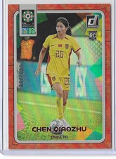 2023 Donruss FIFA Women's World Cup Chen Qiaozhu Red Parallel #/299