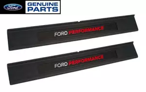 2020-2023 Mustang Shelby GT500 Ford Performance Lower Door Sill Step Plates Pair - Picture 1 of 5