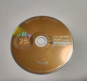 Super Mario Bros History 1985-2010 25th Anniversary Soundtrack CD Disc TESTED - Picture 1 of 1