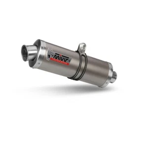 Silenciador Slip-On MIVV Oval Homologada Titanio para Kawasaki 1000 ZX10R Ninja - Imagen 1 de 4