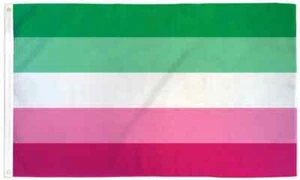 Abrosexual 3x5ft Poly Flag LGBTQ Abrosexuality Abro Pride Month Queer Pride Flag - Picture 1 of 3