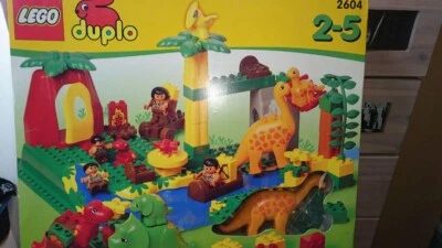 Lego Duplo 2604 Dino World 1997 Como Nuevo en Caja Envío Gratis de Japón Foto 1 de 4