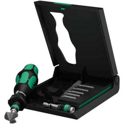 Wera 846/8 Kegelsenkerbit-Set Größe 6,3-20,5 mm 1/4" 8-teilig Kunststoffkassette - Bild 1 von 4