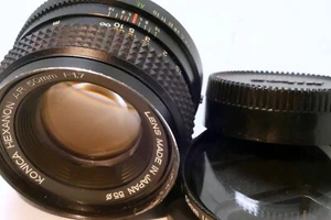 Konica Hexanon AR 50mm f1.7 Manual Focus Prime Lens - - Picture 1 of 15