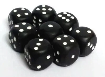 Loaded Dice (Set of 8) Magic Trick Force Die~Force number roll~1 thru 6~Set of 8 - Image 1 of 4