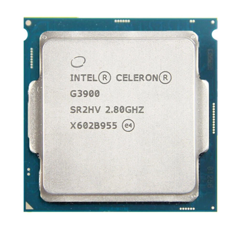 Intel Celeron G3900 CPU Dual-Core 2.8GHz 2M 51W SR2HV LGA1151 Processor - image 1 of 1