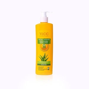 VLCC De Tan Plus White Glow Moisturising Body Lotion SPF 30 PA+++, 350ml. - Picture 1 of 5