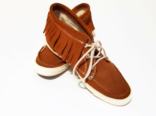 Scarpe alte Converse Festival Chuck Taylor mocassino scamosciato marrone taglia 6 boho