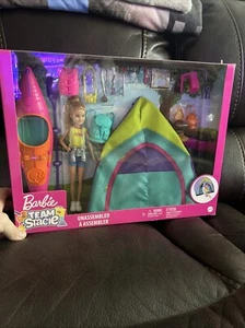 Barbie Camping Team Stacie mit allem Camping Zubehör!! NEU IM KARTON!! - Bild 1 von 2