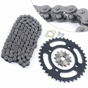 Cadena 420 + Piñón delantero trasero Dirt Pit Bike ATV Coolster Apollo SSR 110c 125cc - Imagen 1 de 11
