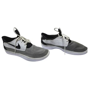 Nike Lunar Flow 2015 Herren Größe 13 schwarz/weiß Turnschuhe - gebraucht, authentisch - Bild 1 von 7