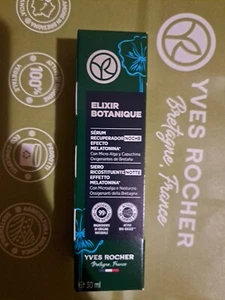 Yves Rocher Siero Viso Notte Effetto Ricostituente 30 ml Linea ELIXIR BOTANIQUE - Foto 1 di 4