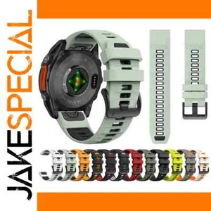 Two-Tone Silicone Strap for Garmin Watches - Zdjęcie 1 z 30