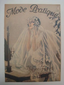 MME C DE BROUTELLES La Mode Pratique Magazine #15 Special Issue: Marriages, Orig - Foto 1 di 1