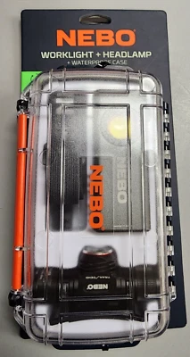 Nebo Transcend 1000 Headlamp & 1200 Lumen Worklight  W/ case NEW W/ Warranty - Image 1 of 4
