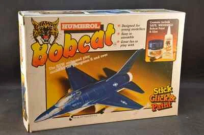 HUMBROL BOBCAT B106 JET FIGHTER F16 AEREO MODELLINO DA MONTARE VINTAGE ANNI 80 - Immagine 1 di 4