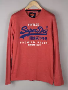 SUPEERDRY Camiseta De Hombre Tejida Talla L - Imagen 1 de 9