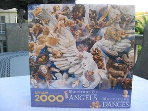 "Multitude of Angels" 2000 Piece Springbok Jigsaw Puzzle New & Factory Sealed - Picture 1 of 7