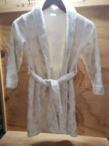 Wonder Nation white silver hearts robe sz. S 6X - Picture 1 of 5