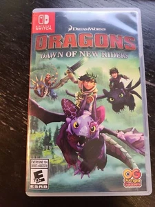 Dreamworks Dragons: Dawn of New Riders Nintendo Switch Videogame Battle - Picture 1 of 4