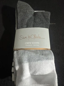 3 Paar Sam und Olivia Crew Socken - Bild 1 von 3