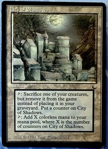 City of Shadows - The Dark DRK VINTAGE Magic The Gathering 1994 - Picture 1 of 12