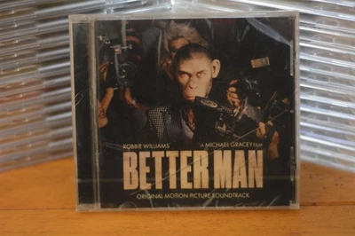 Robbie Williams CD Better Man Soundtrack Pop 2024 OST Sealed Sony Columbia CRACK - Imagem 1 de 2