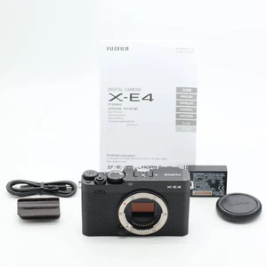 Shutter counts 3000 FUJIFILM Mirrorless Digital Camera X-E4 Body Black F X-E4-B - Picture 1 of 10
