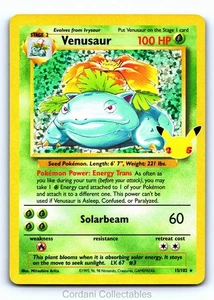 Venusaur 15/102 - SWSH Celebrations 25th - Pokemon Karte - Near Mint - Bild 1 von 2