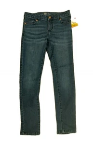 ¡NUEVO! Pantalones de mezclilla elásticos azules Wonder Nation "delgados" para niñas talla 10 - Imagen 1 de 3