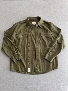 Giacca camicia uomo marca Lucky taglia M primavera oliva abbottonata - Foto 1 di 15