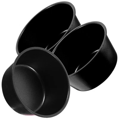 3pcs Pudding Cup Molds Baking Pan Cupcake Muffin Baking Mold Metal Pudding Cup - Bild 1 von 4