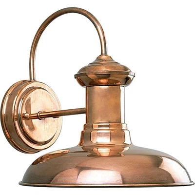 Progress Lighting P5722 Brookside 1 Light Dark Sky Outdoor Wall - Copper - Image 1 of 4