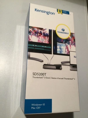 Estación de acoplamiento KENSINGTON SD5200T Thunderbolt 3 Foto 1 de 3