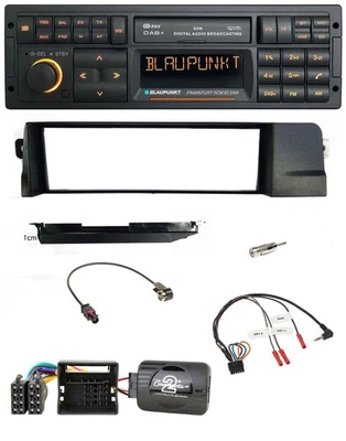 Blaupunkt USB DAB SD Lenkrad Bluetooth Autoradio für BMW 3er E46 Profi 2001-2007 - Bild 1 von 4