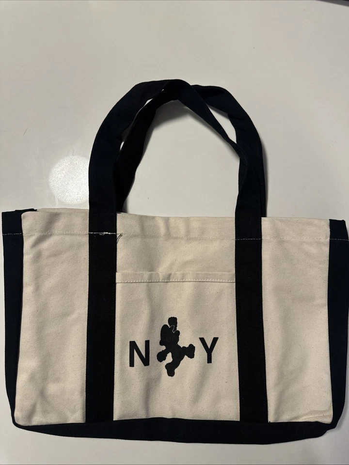 RARE Nintendo New York NY Canvas Tote (Never Sold In Store) 16” X 10 1/2” - Image 1 of 1