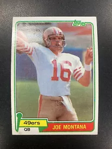 1981 Topps Set-Break #216 Joe Montana (LP-LP-) - Picture 1 of 2