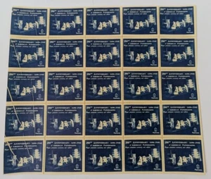 American PAPERMAKING 1690-1940 uncut stamp sheets 250th Anniv of Economy Culture - Picture 1 of 5