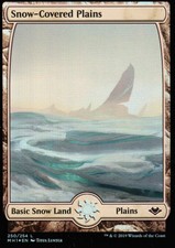 Snow-Covered Plains Foil | NM | Modern Horizons | Magic MTG