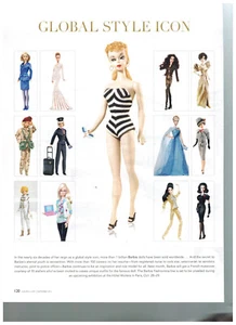 Publicidad impresa Barbie Global Style Icon 2016 Fashionista Line Paris Advertisment - Imagen 1 de 1