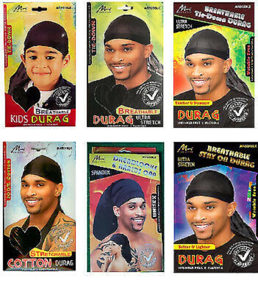 COLECCIÓN MURRY HOMBRE SATINADO SEDOSO DELUX DURAG -M4811-TODOS LOS COLORES-*VENDEDOR DEL REINO UNIDO* Foto 1 de 1