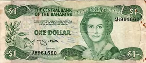 Billete Bahamas P43b 1 dólar 1984 - Imagen 1 de 2