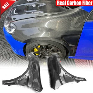 For VW Golf MK6 GTI R20 10-13 Real Carbon Exterior Side Fender Blades Vent Cover - Picture 1 of 14