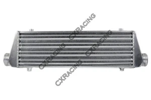 CXRacing 2.5" inlet & outlet Tube&Fin Aluminum 27x7x2.25 Universal Intercooler - Picture 1 of 12