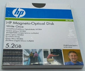 NEW SEALED HP 5.2GB 2048 Byte Write-Once Magneto Optical Disk 88146J - WARRANTY! - Picture 1 of 4
