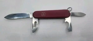 Victorinox Recruit Swiss Army Knife Red Nylon Scales 84mn Personalized - Picture 1 of 8