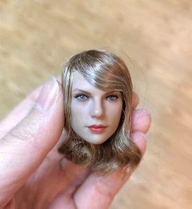 New 1/6 European Singer Short Hair Head Sculpt For 12'' Phicen Figure Body Doll - Picture 1 of 3