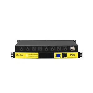 Switched PDU Power Strip Surge Protector Web Management 1U Rack Mount Power D... - Picture 1 of 6