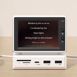 Mini Monitor USB-C Docking Station 3.5'' Schermo IPS USB3.0 HOST HDMI Compatibile - Foto 1 di 13