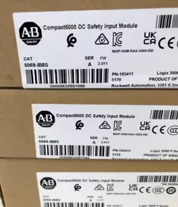 Allen Bradley 5069-IB8S Ser A Compact5000 DC Safety Input Module New - Picture 1 of 4
